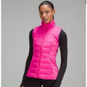 Lululemon Down For it All vest Sonic Pink SOLD OUT